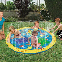 170CM Baby Toys Water Mat Outdoor Play Water Games Beach Mat Lawn Inflatable Sprinkler Cushion Kid Toy Cushion Gift Fun For Kids