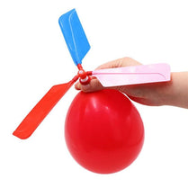 Classic Balloon Helicopter Sound Balloon Helicopter UFO Kids Child Children Play Flying Toy Ball Outdoor Fun Sports Toy Gift