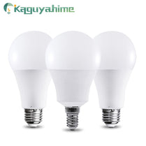 Kaguyahime LED E14 E27 Bulb Lamp 3W 15W 12W 9W 6W 20W 24W AC 220V 240V LED Spotlight Light Indoor Lampada Bombilla Ampoule
