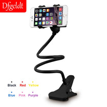 Universal Phone Holder for iPhone Long Arm Flexible Lazy Stand for Huawei Samsung Clip Bed Desk Tablet Gooseneck Bracket Stents