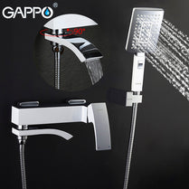 GAPPO bath rain shower faucet Bathtub Faucet  tap wall bathroom shower tap bath sink faucet water mixer sink tap shower system
